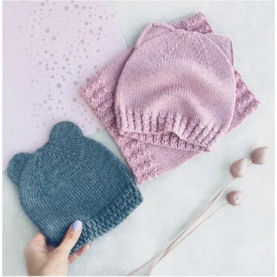 Мастер-класс по вязанию шапочек с ушками Little friends - avgustina_knit