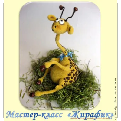 Мастер-класс по вязанию Жирафик - Вера Терекбаева
