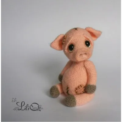 Мастер-класс Свинка серия "Little Teddy" - Лилия Озимок