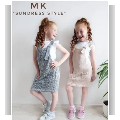 Мастер-класс Вязаный сарафан Sundress Style - Надежда Фукалова