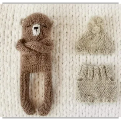 Медведик Тим - knitbymarynik