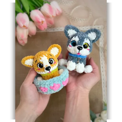 Мини корги, хаски - Светлана Желтова