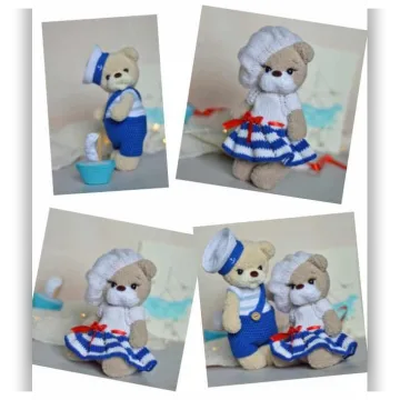 Мишка моряк и морячка