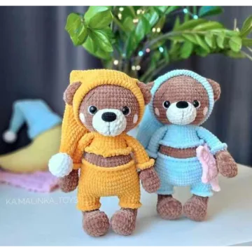 Мишка в пижамке