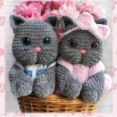 МК Кошечка Плюша и котенок Тимоша - Юлия Шумская