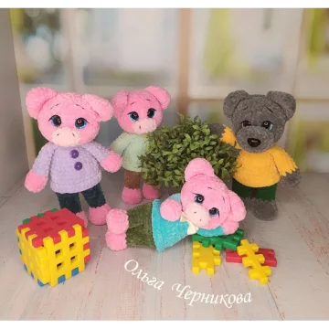 Мк на сказку Три поросёнка