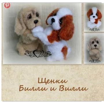 МК щенки Билли и Вилли