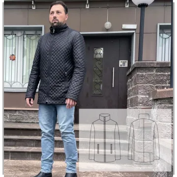 Мужская куртка Righ. Размеры 44-64