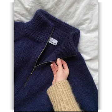 Мужской свитер Zipper Sweater - Man - PetiteKnit