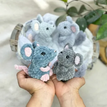 Мышка и шиншилла