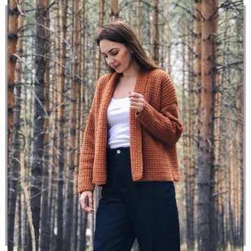 (nadin.knit) Кардиган N2 - Надежда Осипова