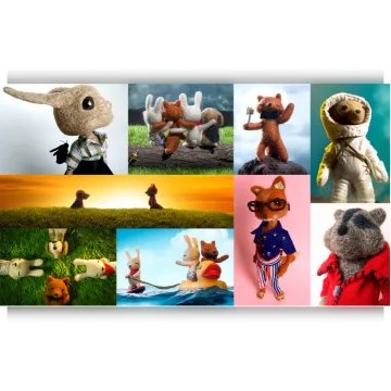 Needle Felting: Creation of Characters with Needle and Thread
