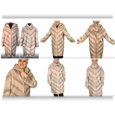 Норка беж. Расширение из капюшона - Ирина Берзина