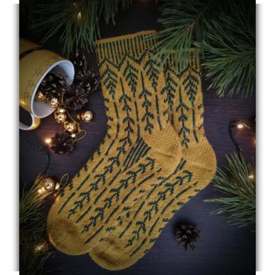 Носки Amortentia - purple_deer_knits