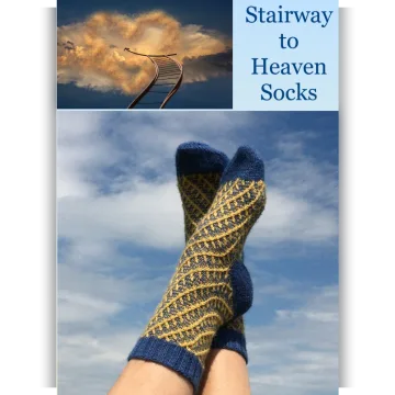 Носки Stairway to heaven. Носки Лестница в небеса - Алёна Малевич