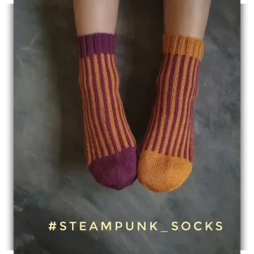 Носки Steampunk - viki__knit
