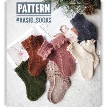 Носочки Basic_socks - Ольга Проноза