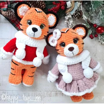 Новогодние тигрята