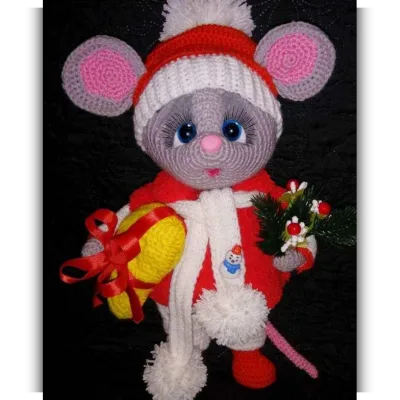 Новогодний Мышонок Афонька - Алла Федюнина