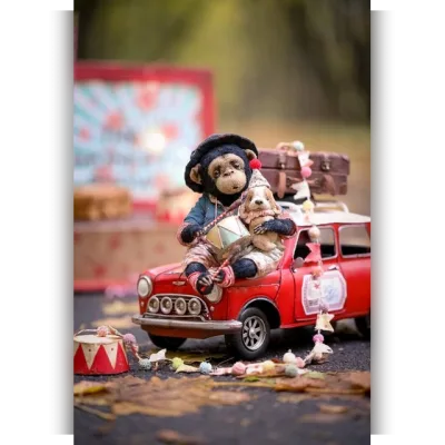 Обезьяна мистер Тумнус и пёс Тефтя. The Monkey Show! - Таисия Клонингер