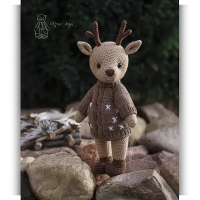 Олененок Монти - zoo_toys_