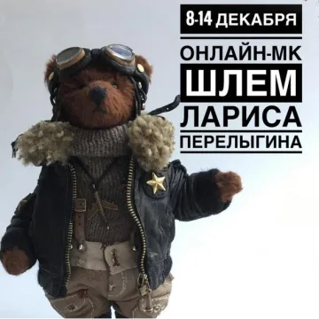 Онлайн-курсу по лётному Шлему + очки для тедди и игрушек