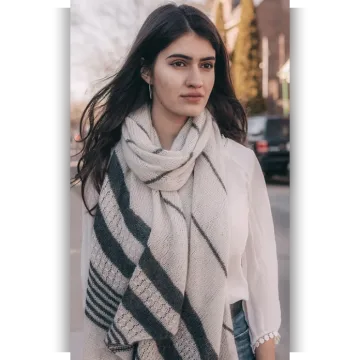 Палатин Bias Shawl - EweKnit Toronto