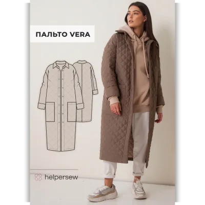 Пальто "Vera" Ог 80 Рост 164 - Helpersew