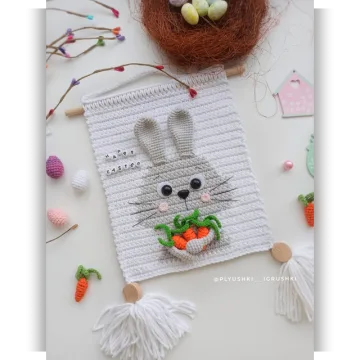 Панно Зайчишка