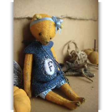 PDF МК+Выкройка «Orange Bear»