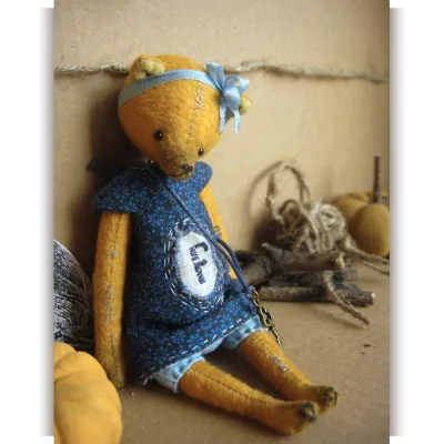 PDF МК+Выкройка «Orange Bear» - Дина Пискун