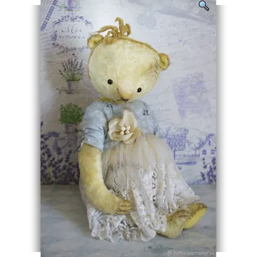 PDF Выкройка медведя little Lily