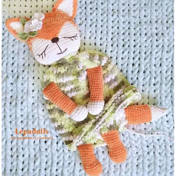 Пижамница Лиса в платье