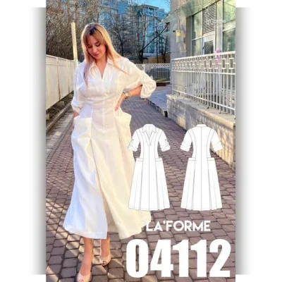 Платье 04112. Размер 48. Рост 164 - Laforme