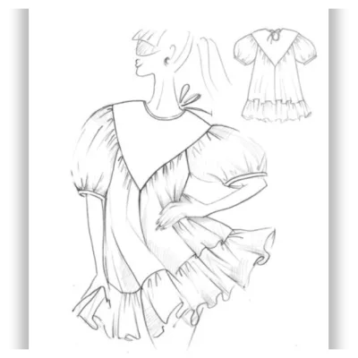 Платье 0443, размеры 92-152 - Laforme