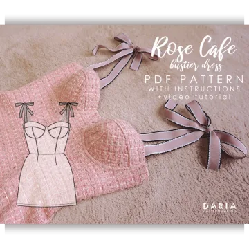 Платье бюстье Rose Cafe Bustier Dress. Размер 40