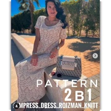 Платье Empress_dress_roizman_knitt - Анна Ройзман