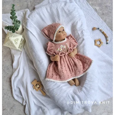 Платье и косынка Майя - Сильвия Димитрова