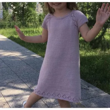 Платье June - vanoknit