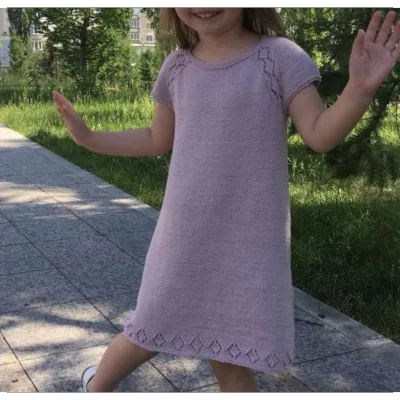 Платье June - vanoknit