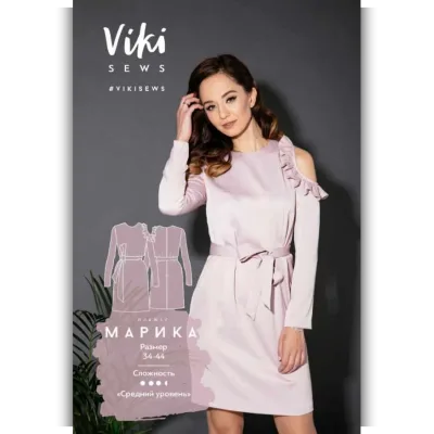 Платье Марика. Размер 34-44, рост 162-168 - Вика Ракуса