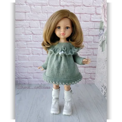 Платье Ния для кукол Паола Рейна 32 см - Lirene Dolldress