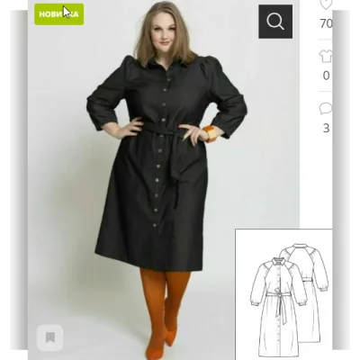 Платье рубашечного кроя №17 4/2022 - Knipmode Fashionstyle