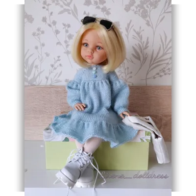 Платье Сьюзи для кукол Паола Рейна 32-34 см - Lirene Dolldress
