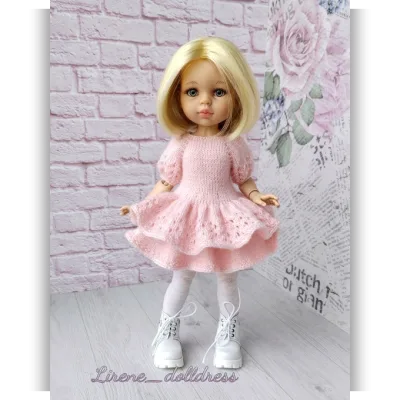 Платье Ванесса для кукол Паола Рейна 32-34 см - Lirene Dolldress