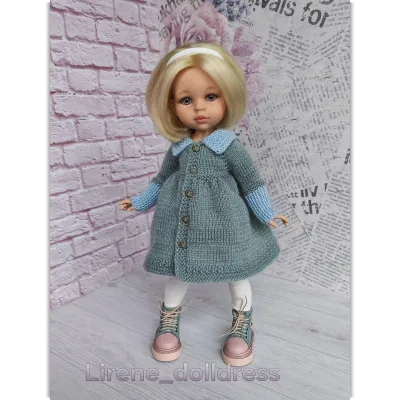 Платье Ваниль для кукол Паола Рейна 32-34 см Лирен и куклы - Lirene Dolldress