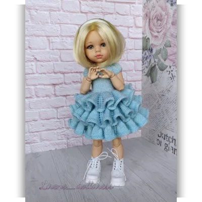 Платье Верона для кукол Паола Рейна 32-34 см - Lirene Dolldress