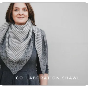 Платок Collaboration Shawl - Таня Мулокас