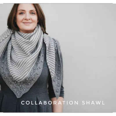 Платок Collaboration Shawl - Таня Мулокас