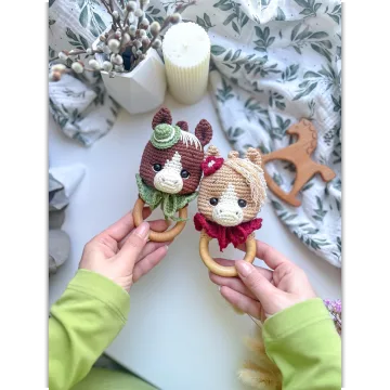 Погремушка лошадка